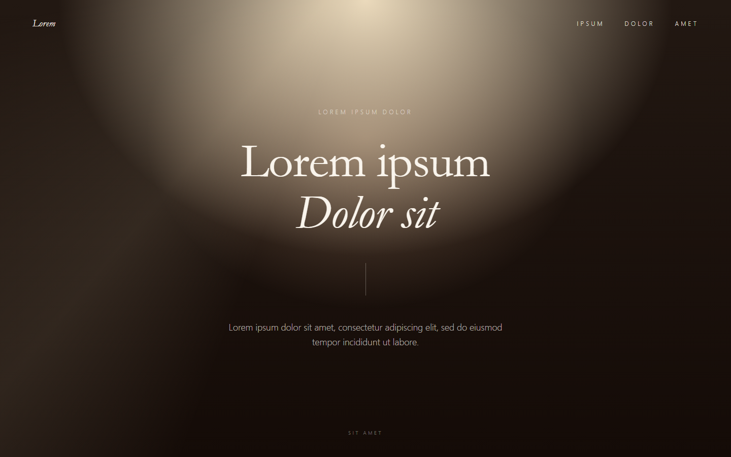 St. Anselm's demo homepage screenshot
